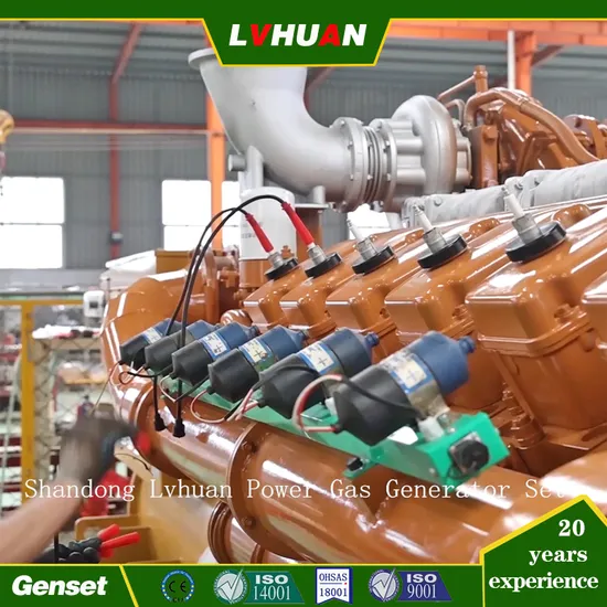 Gas Generation Equipment 300kw 400kw 500kw 600kw 700kw 1000kw Natural Gas Genset Cogeneration Gas Generator